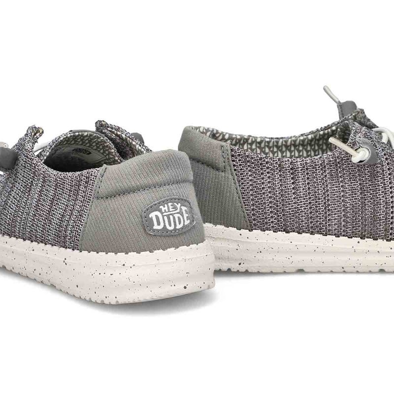 Women's  Wendy Stretch Sox Casual Shoe - Light Grey