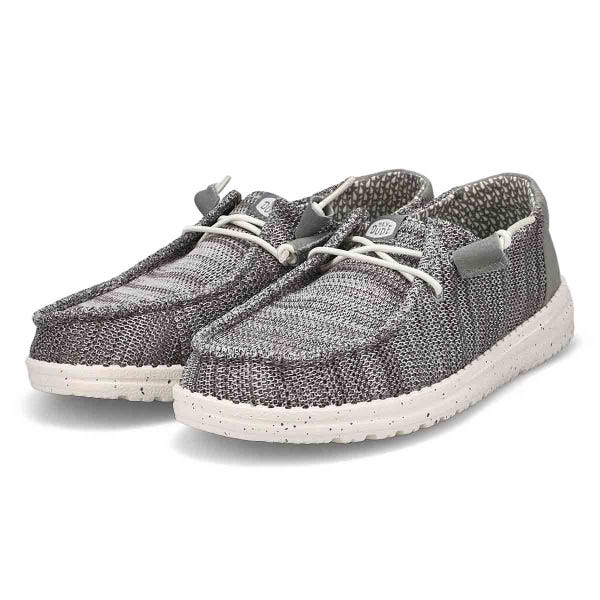 Women's  Wendy Stretch Sox Casual Shoe - Light Grey