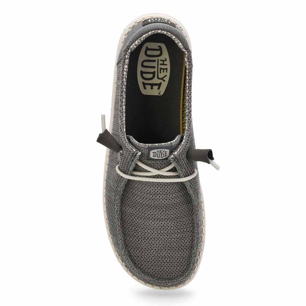 Women's Wendy Stretch Sox Casual Shoe - Dark Grey