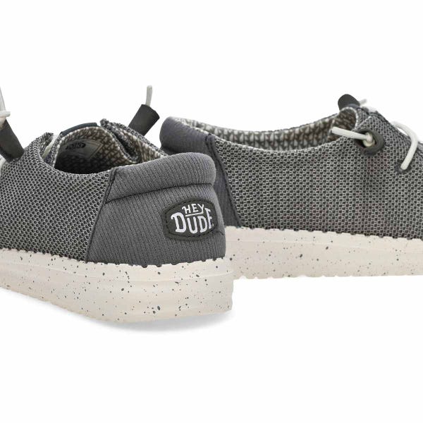 Women's Wendy Stretch Sox Casual Shoe - Dark Grey