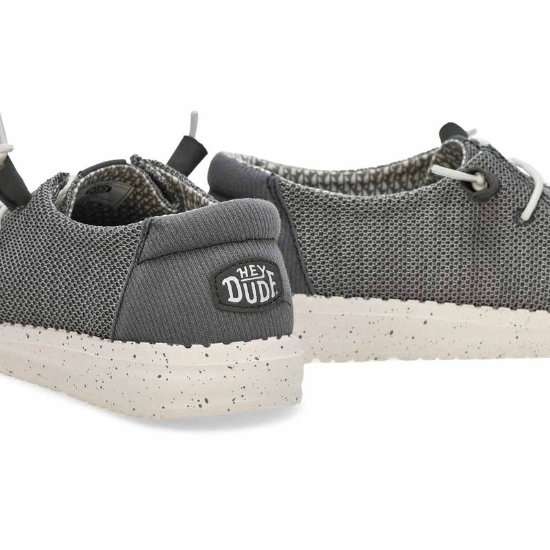 Women's Wendy Stretch Sox Casual Shoe - Dark Grey