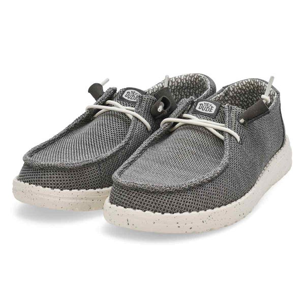 Women's Wendy Stretch Sox Casual Shoe - Dark Grey