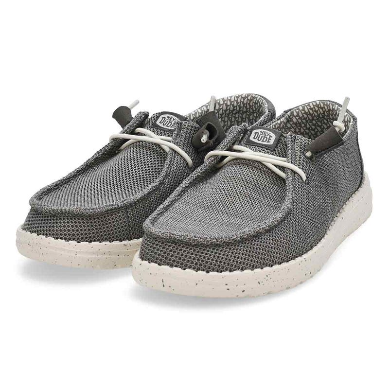 Women's Wendy Stretch Sox Casual Shoe - Dark Grey