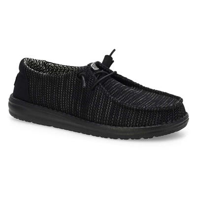 Flâneur décontracté WENDY STRETCH SOX, noir/noir, femmes