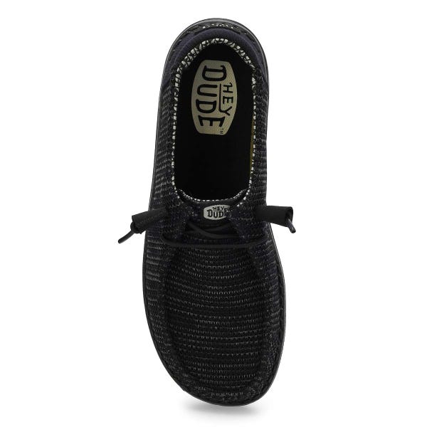 Women's Wendy Stretch Sox Casual Shoe - Black/Black