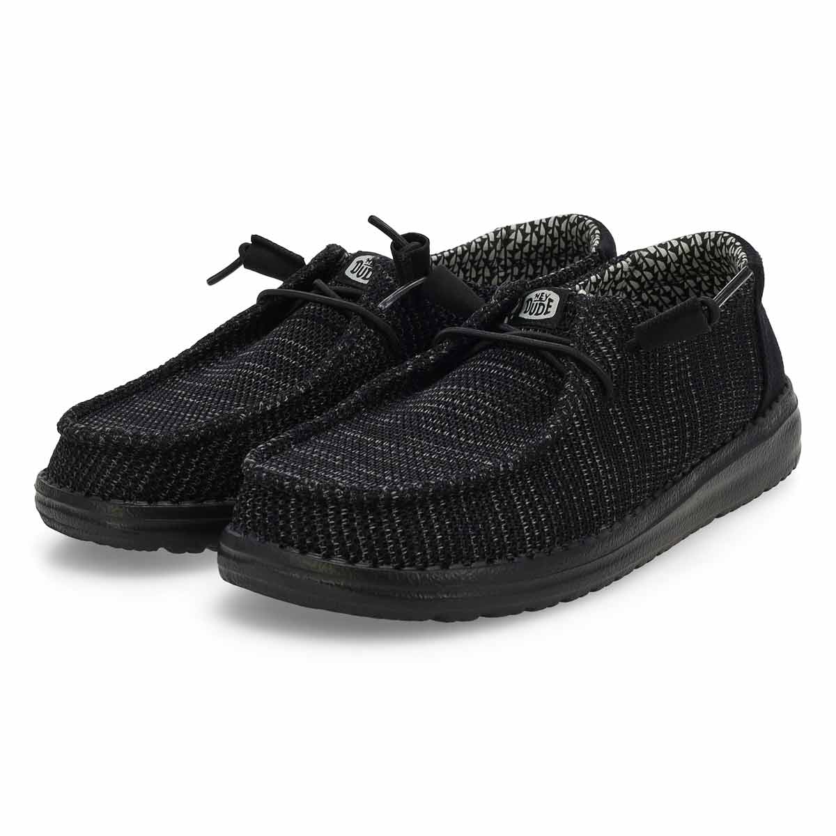 Women's Wendy Stretch Sox Casual Shoe - Black/Black