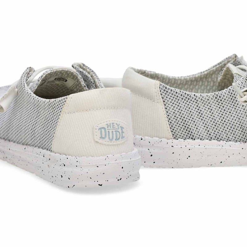 Women's Wendy Stretch Sox Casual Shoe - Stone White
