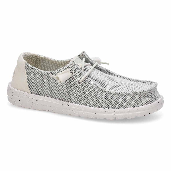 Women's Wendy Stretch Sox Casual Shoe - Stone White