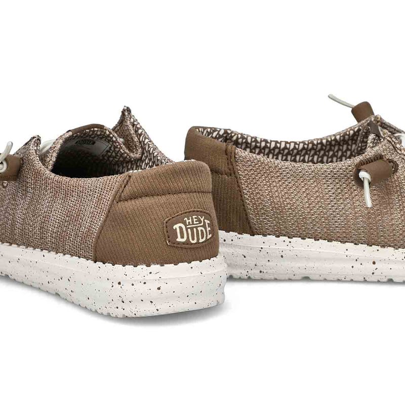 Women's Wendy Stretch Sox Casual Shoe - Walnut