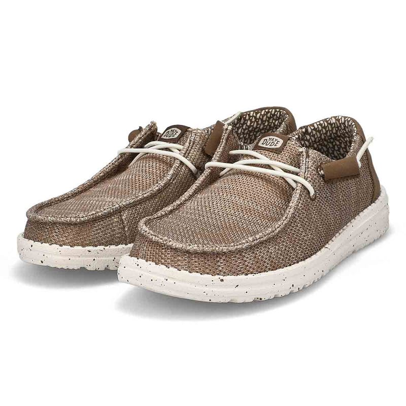 Women's Wendy Stretch Sox Casual Shoe - Walnut