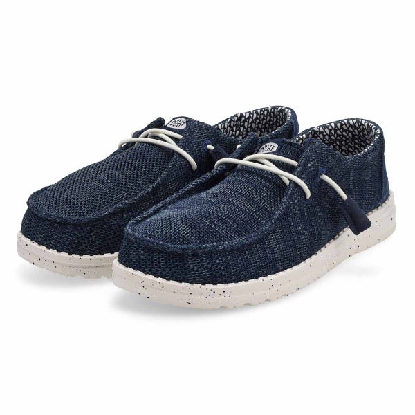 Women's Wendy Stretch Sox Casual Shoe - Navy