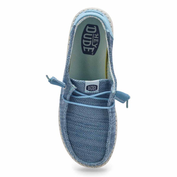 Women's Wendy Stretch Sox Casual Shoe - Blue Breeze