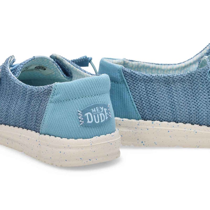 Women's Wendy Stretch Sox Casual Shoe - Blue Breeze