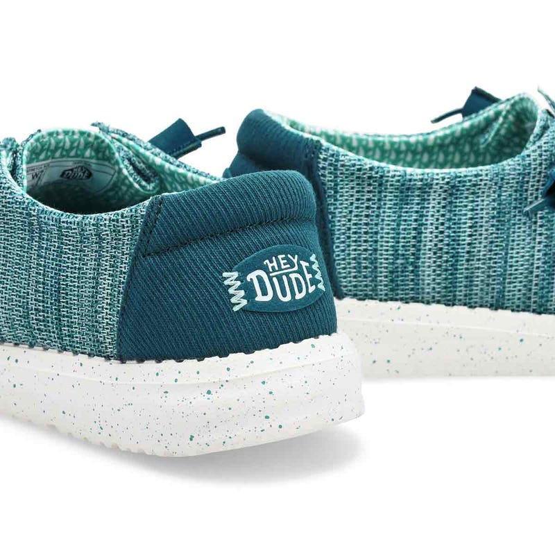 Women's Wendy Stretch Sox Casual Shoe - Deep Teal