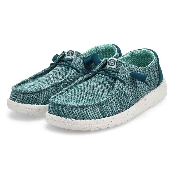 Women's Wendy Stretch Sox Casual Shoe - Deep Teal