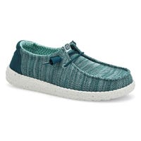 Women's Wendy Stretch Sox Casual Shoe - Deep Teal