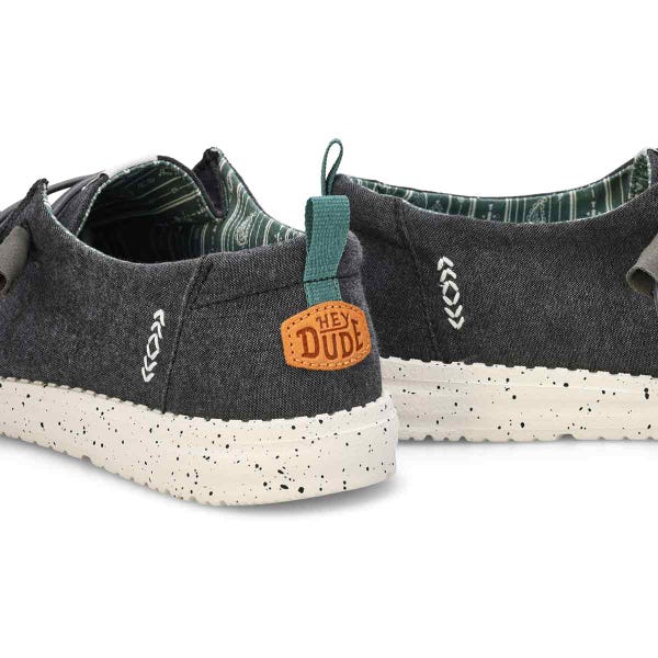 Women's Wendy Chambray Casual Shoe - Black