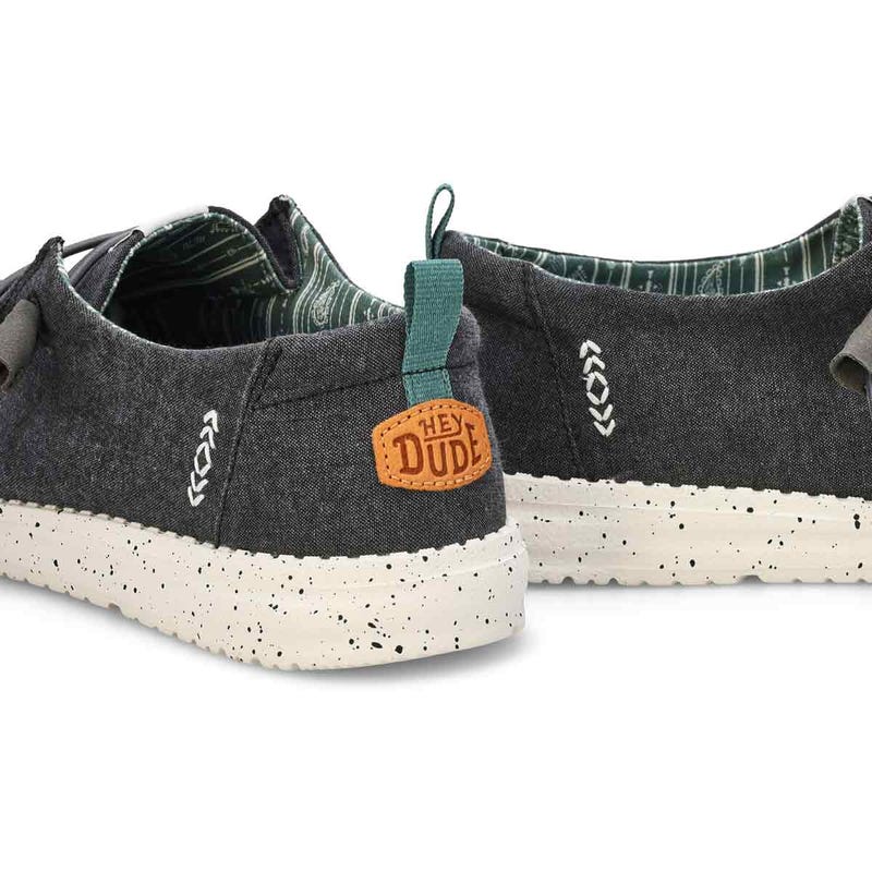 Women's Wendy Chambray Casual Shoe - Black