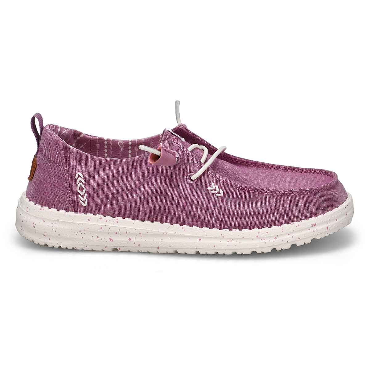 Women's  Wendy Chambray Casual Shoe - Lilac