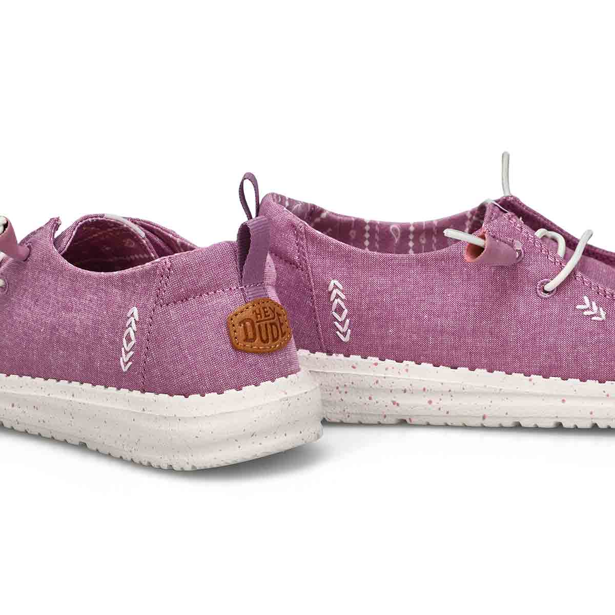 Women's  Wendy Chambray Casual Shoe - Lilac