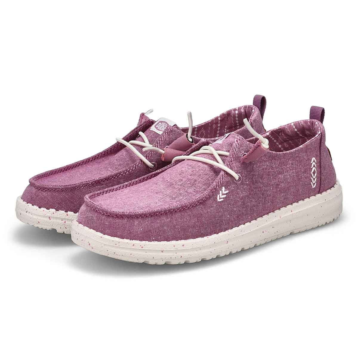 Women's  Wendy Chambray Casual Shoe - Lilac
