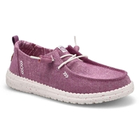 Women's  Wendy Chambray Casual Shoe - Lilac