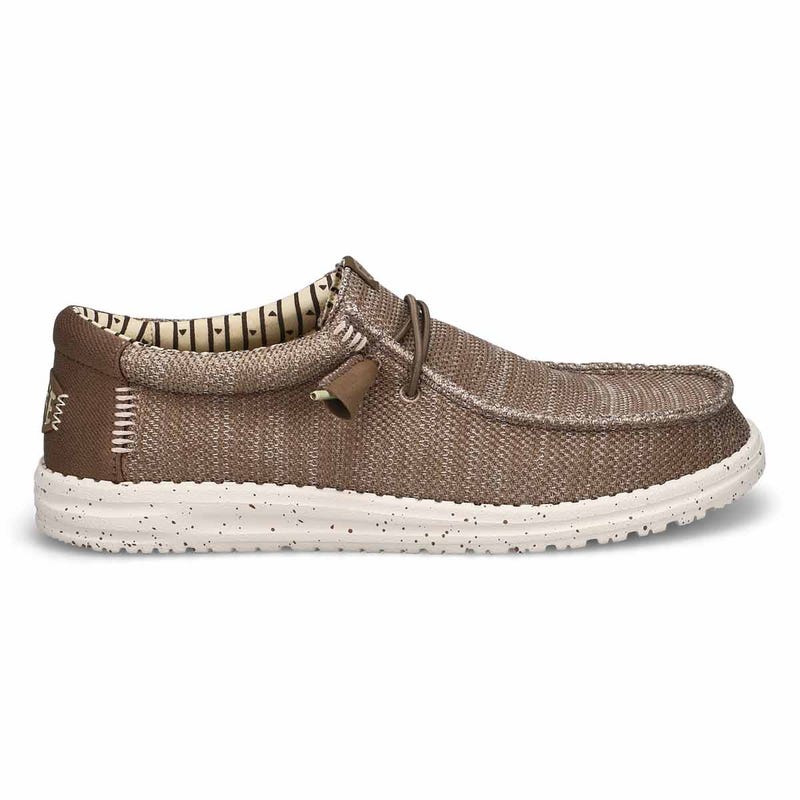 Men's Wally Stretch Sox Casual Shoe - Tan