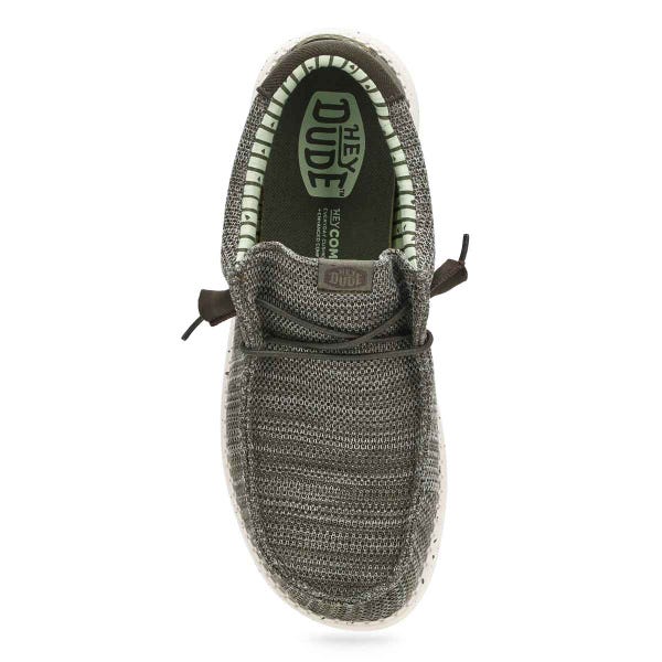Chaussure décontractée Wally Stretch Sox pour hommes - Tea Leaf/Multi