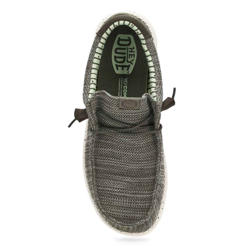 Chaussure décontractée Wally Stretch Sox pour hommes - Tea Leaf/Multi