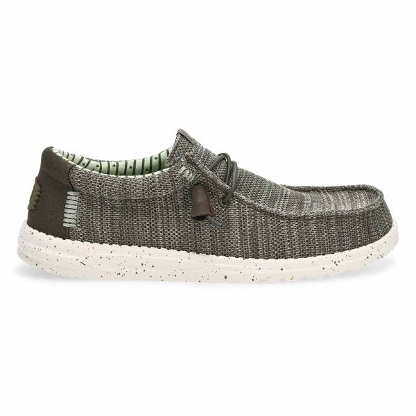 Chaussure décontractée Wally Stretch Sox pour hommes - Tea Leaf/Multi