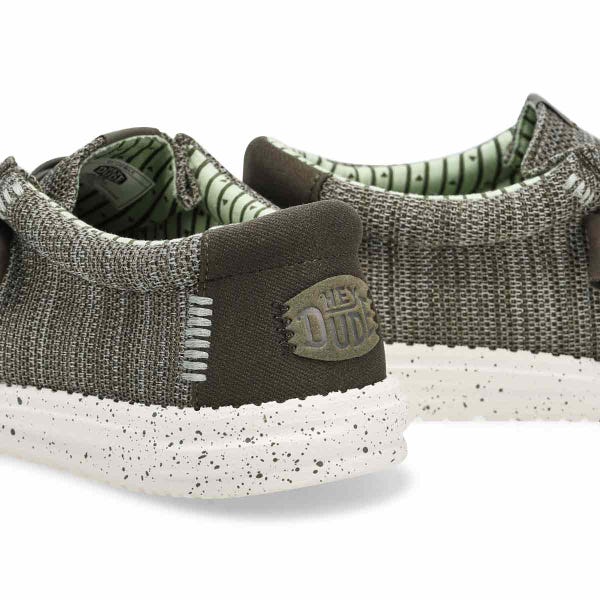 Chaussure décontractée Wally Stretch Sox pour hommes - Tea Leaf/Multi