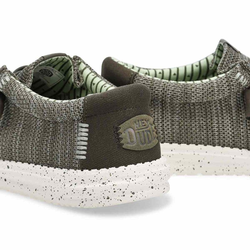 Chaussure décontractée Wally Stretch Sox pour hommes - Tea Leaf/Multi