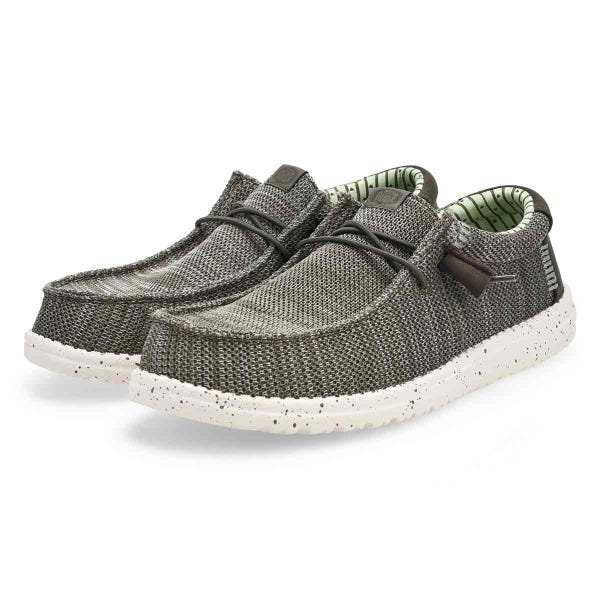 Chaussure décontractée Wally Stretch Sox pour hommes - Tea Leaf/Multi