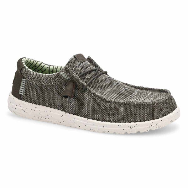 Chaussure décontractée Wally Stretch Sox pour hommes - Tea Leaf/Multi