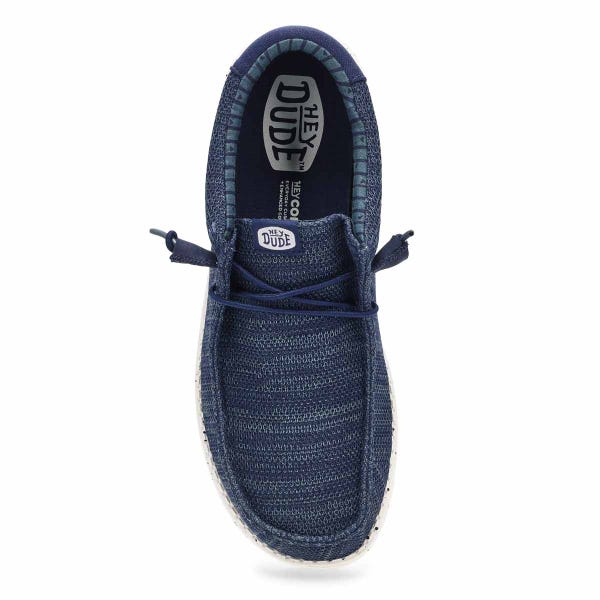 Chaussure décontractée Wally Stretch Sox pour homme - Marine