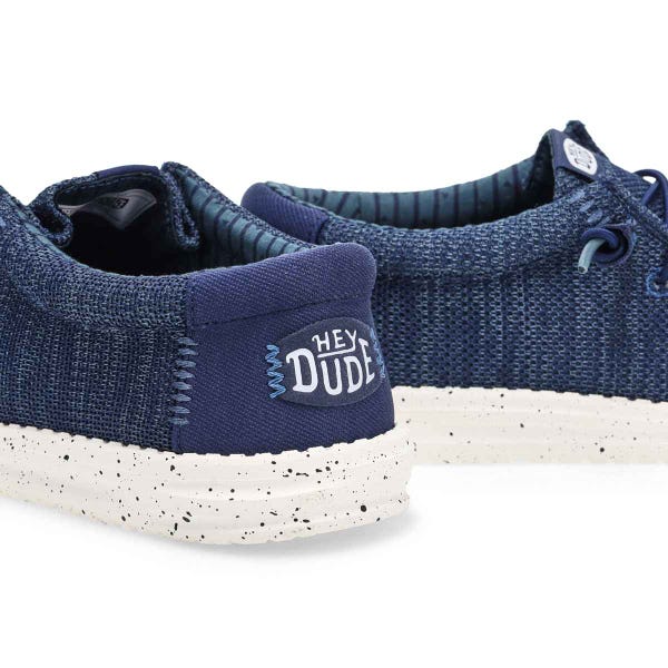 Chaussure décontractée Wally Stretch Sox pour homme - Marine