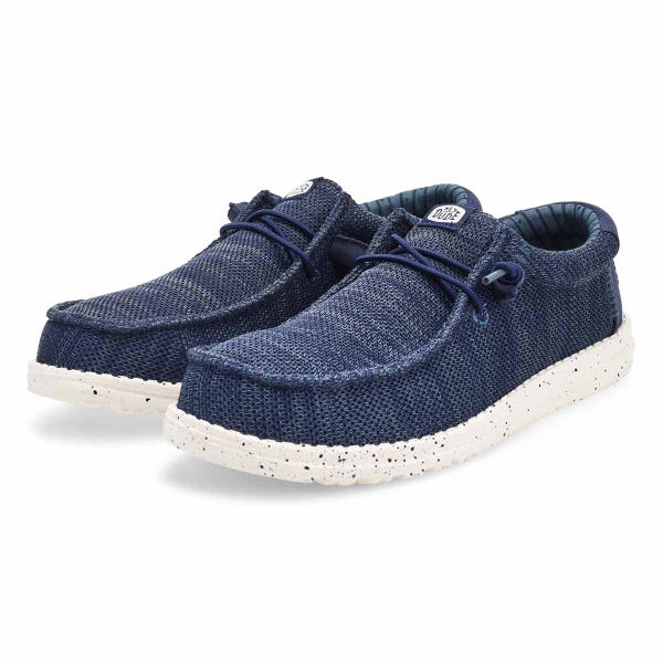 Chaussure décontractée Wally Stretch Sox pour homme - Marine