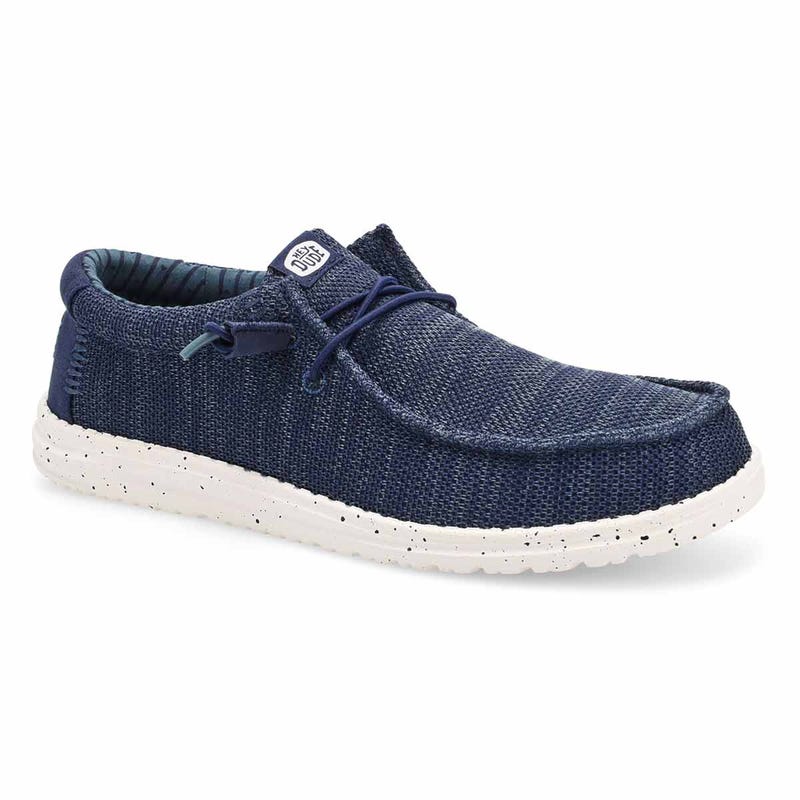 Chaussure décontractée Wally Stretch Sox pour homme - Marine