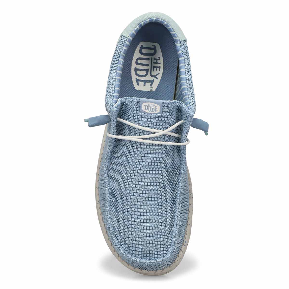 Men's Wally Stretch Sox Casual Shoe - Cloud Blue/Dawn Blue