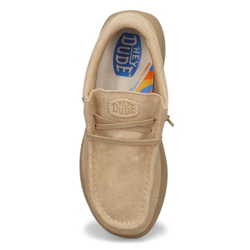 Flâneur décontracté WALLY COMF SUEDE, beige, homme
