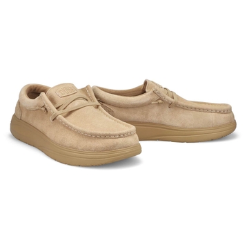 Flâneur décontracté WALLY COMF SUEDE, beige, homme
