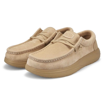 Flâneur décontracté WALLY COMF SUEDE, beige, homme