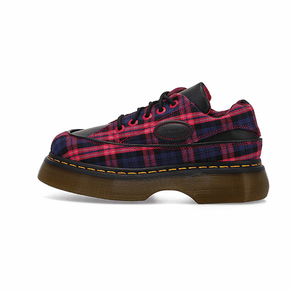 Dr Martens Women's Buzz Tartan Lace Up Platfo