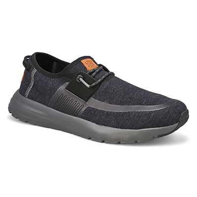 Mns Sirocco Knit Sneaker - Black/Charcoal