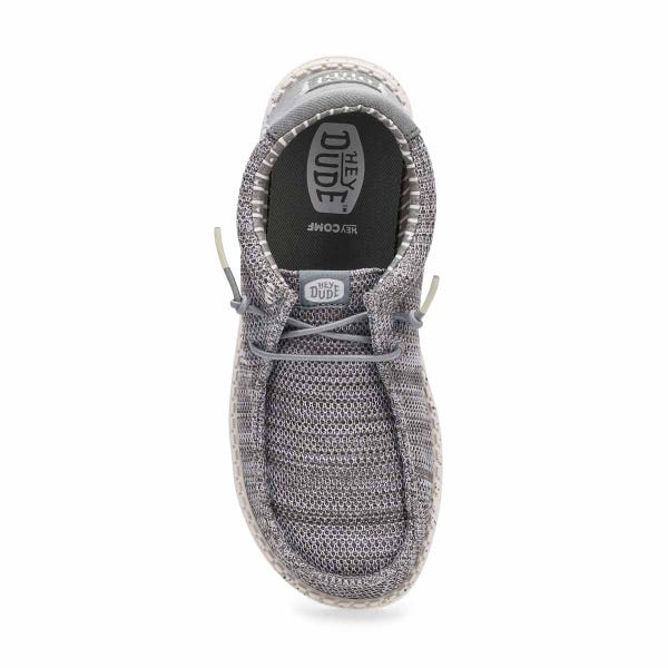 Chaussure décontractée pour enfants Wally Y Stretch Sox - gris
