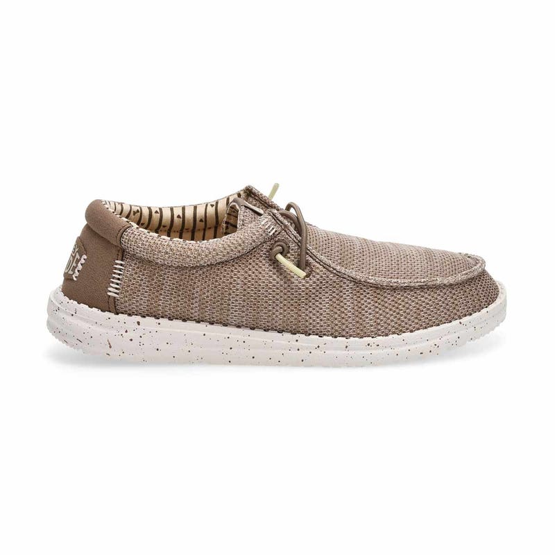 Chaussure décontractée Wally Y Stretch Sox pour enfants - Noyer