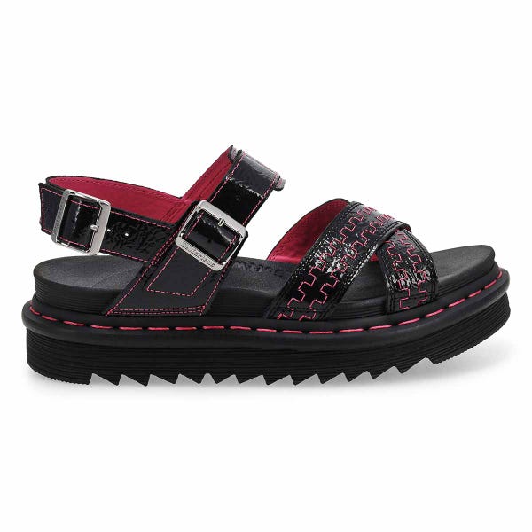 Women's Voss II 2 Strap Casual Sandal - Black