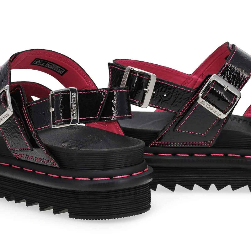 Women's Voss II 2 Strap Casual Sandal - Black