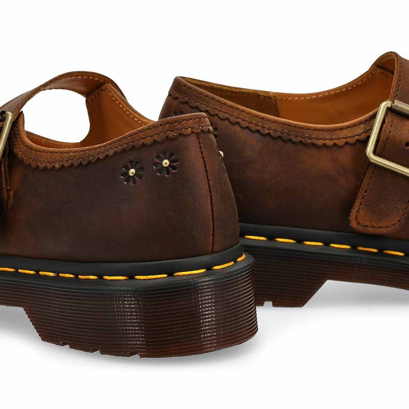 Women's New Mary Jane Casual Shoe - Dark Brown