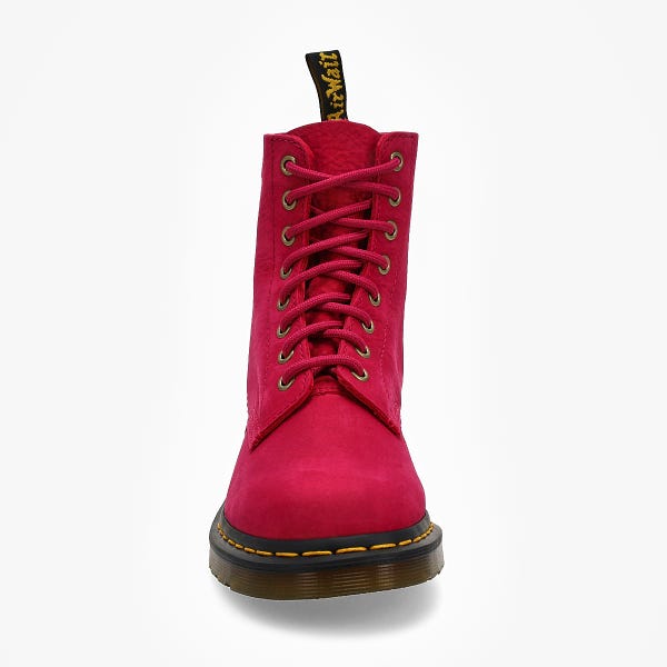 Botte militaire à 8 œillets 1460 PASCAL, fuchsia, femmes